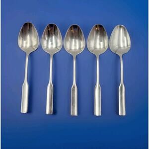 Oneida Antares Flatware Stainless Set Of 5 Pcs Tablespoon Discontinued Vintage